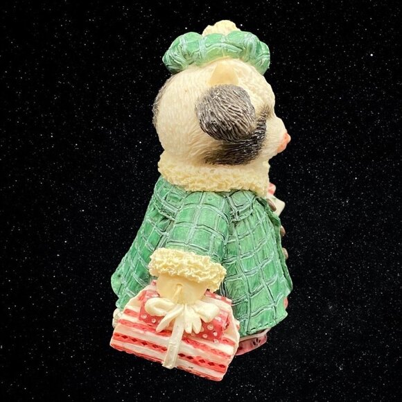 1994 Enesco Mary Moo Moos Shop Till The Cows Come Home Figure 3.5”T 3”W - Picture 2 of 5